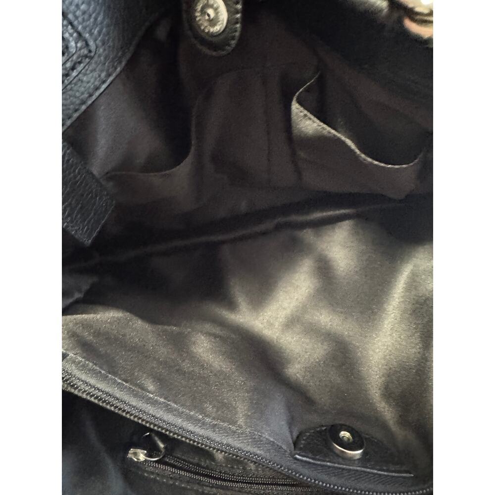 COACH Penelope Black Luxurious Leather Tote - Picture 9 of 11